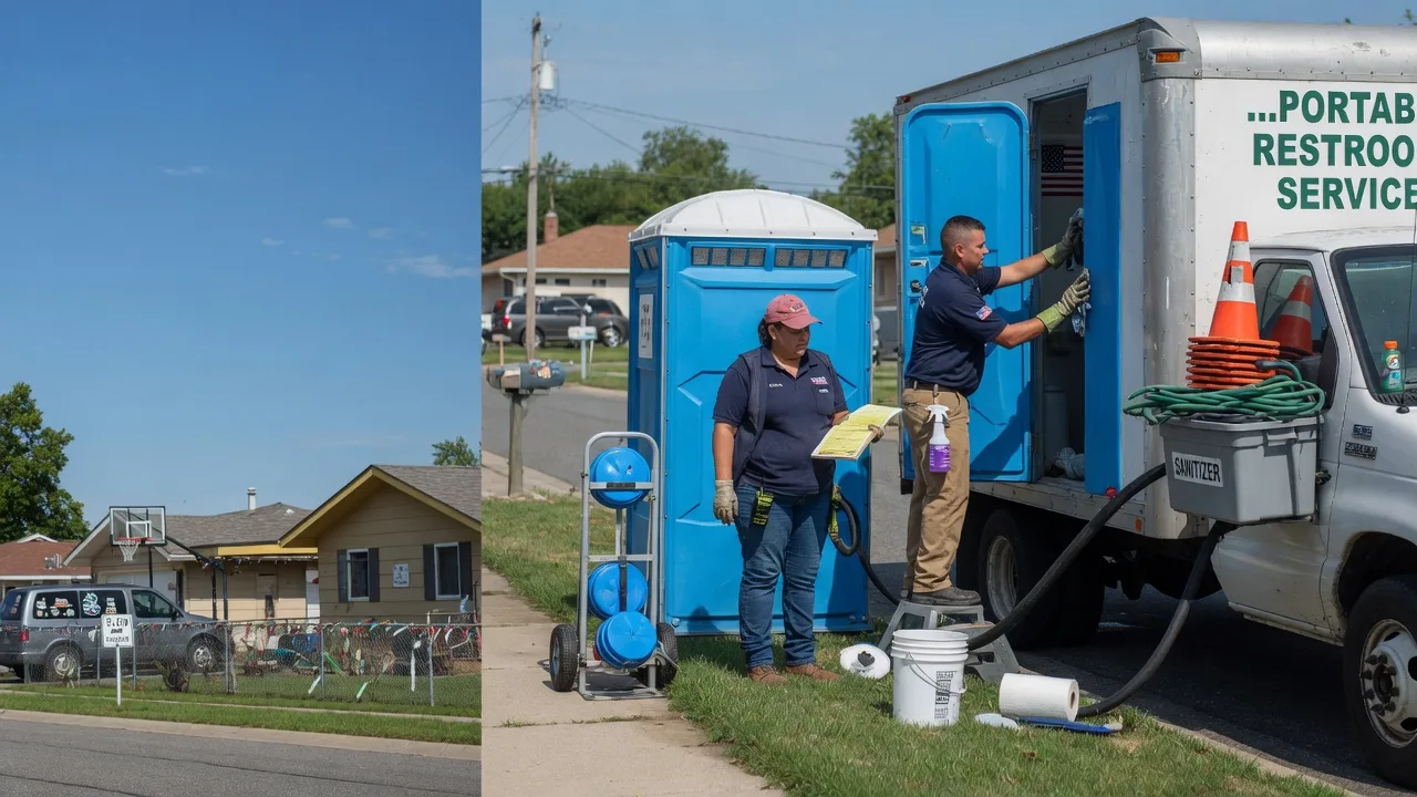 Portable Toilet Rental in Norman, OK near me